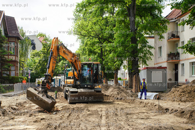 Sopot, Remont ulicy 3 maja w Sopocie. 29.06.2022 /...