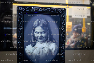 Gdńsk. Halloweenowy tramwaj. 31.10.2024 / fot. Anna...