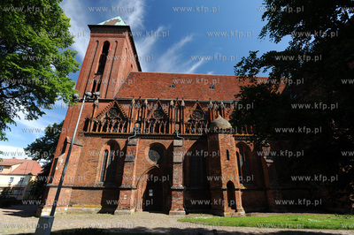 Kamien Pomorski. Romansko-gotycka konkatedra Sw. Jana...