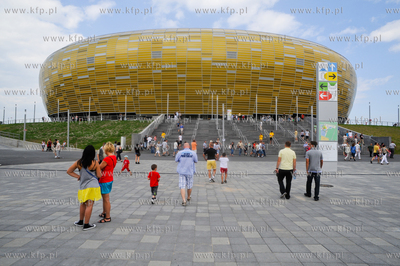Gdansk Letnica. Dzien otwarty nowego gdanskiego stadionu...