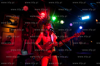 Sopot. Klub Spatif. Koncert Olivi Anny Livki, utalentowanej...