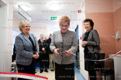 Gdansk. Uroczystosc otwarcia Zespolu Chirurgii wraz...