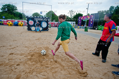 Gdansk. Fanzone - Strefa Kibica. Relacja meczu Mistrzostw...