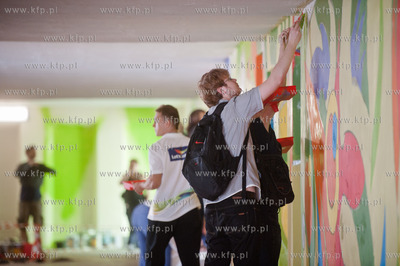 Gdansk. Przejscie podziemne w poblizu Gdanskiego Uniwersytetu...