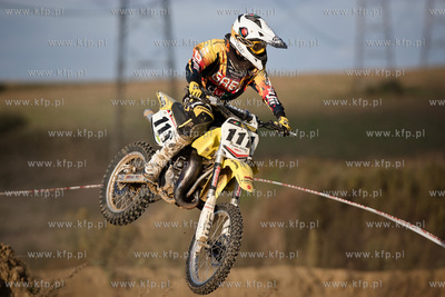 Gdansk. Tor motocrossowy przy ul. Starogardzkiej. Zawody...