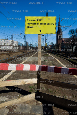 Gdansk. Remont i rozbudowa dworca kolejowego PKP we...