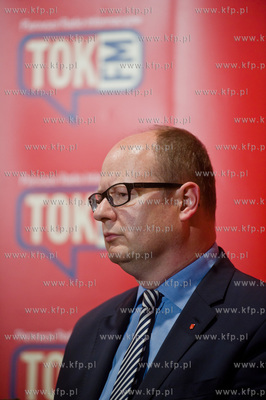 Gdansk. Ratusz Staromiejski. Debata kandydatow na Prezydenta...