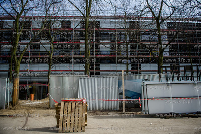Gdynia. Plac Grunwaldzki. Budowa Gdynskiego Centrum...