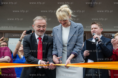 Otwarcie dla zwiedzajacych Muzeum Emigracji w Gdyni....