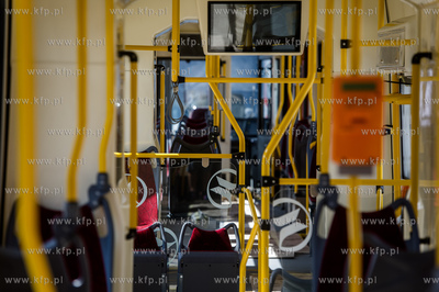 Gdansk. Wrzeszcz. Zajezdnia tramwajowa Zakladu Komunikacji...