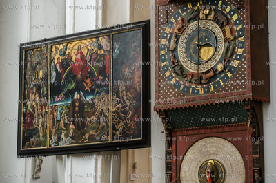 Gdansk. Bazylika Mariacka. Nowe miejsce ekspozycji...