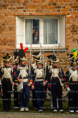 Tczew. Okolice murow obronnych. Piata inscenizacja...