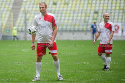 Energa Stadion Gdańsk. Charytatywny mecz piłkarski...