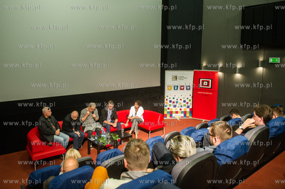 Gdynia. Sala kinowa Goplana Gdyńskiego Centrum Filmowego....