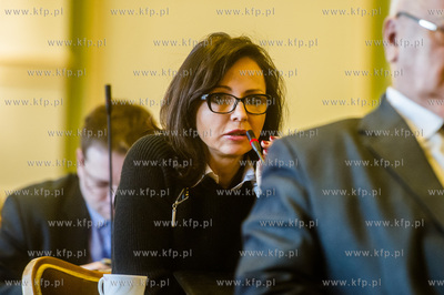 Gdansk. Nowy Ratusz. XXXIV Sesja Rady Miasta Gdanska....