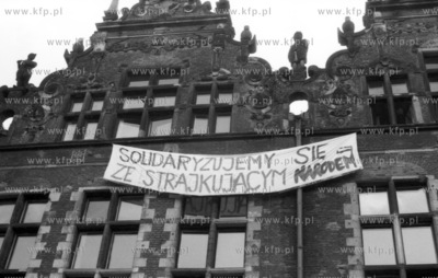 Studenci Panstwowej Szkoly Sztuk Plastycznych w Gdansku...
