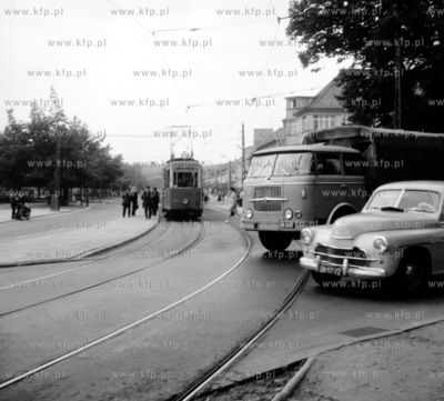 Skrzyzowanie al. Grunwaldkziej i ul. Wojska Polskiego...