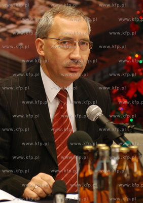 Konferencja prasowa przedstawicieli Zarzadu Stoczni...