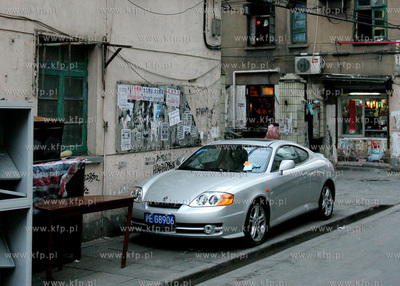 Chiny, Szanghaj. Jedna z dzielnic Szanghaju, Old Town,...