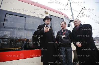 Uroczystosc nadania patrona kolejnemu z zakupionych...