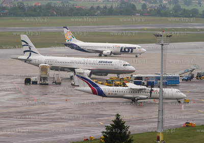 Takiego ruchu na gdanskim lotnisku im. Lecha Walesy...