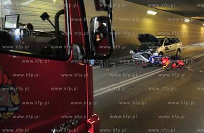 Sopot. Ulica Grunwaldzka - tunel pod Placem Przyjaciol...