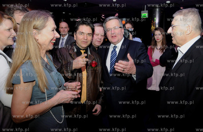 Warszawa, Zlote Tarasy. Premiera filmu Uklad Zamkniety...