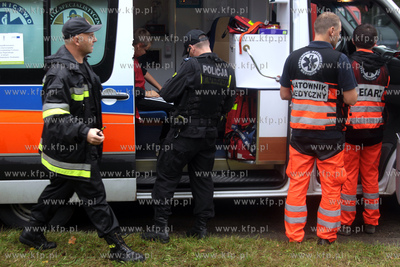 W okolicach Chojnic na skrzyzowaniu drogi krajowej...