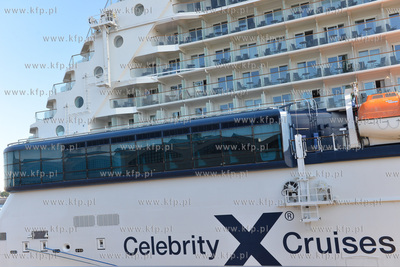 Wycieczkowiec Celebrity Eclipse w Gdyni. 18.06.2014...