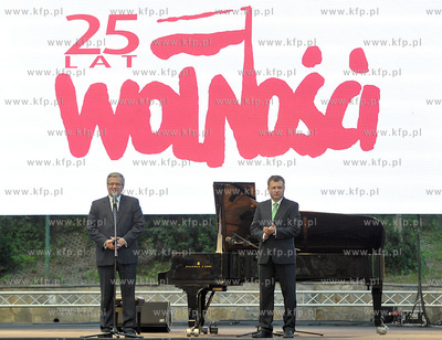 Sopot Opera Lesna. Prezydent Bronislaw Komorowski uczestniczyl...