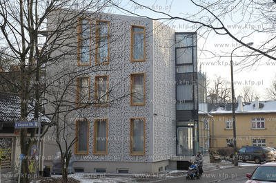 Sopot ul. Sobieskiego 21. Nowy apartamentowiec. 06.02.2015...