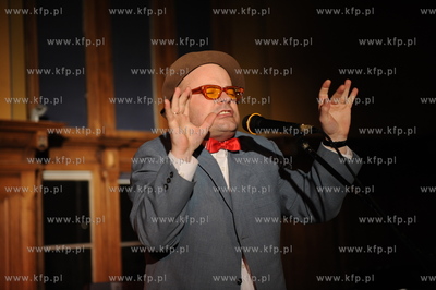 Gdansk, Ratusz Staromiejski. Uroczystosc wreczenia...