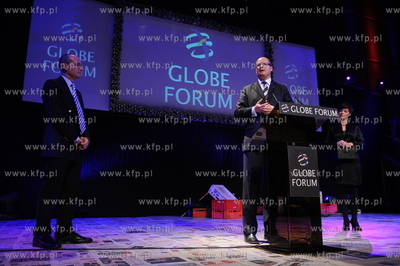 Gdansk, GLOBE FORUM 2009. Nz Prezydent Gdanska Pawel...