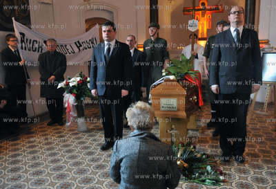 Pozegnanie Arkadiusza Rybickiego , zmarlego tragicznie...