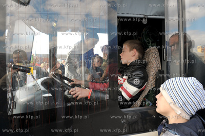 Festyn Komunikacyjny na petli tramwajowej w Gdansku...