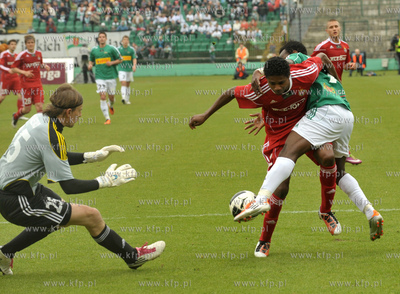 Mecz pilkarski ekstraklasy Lechia Gdansk - Wisla Krakow...