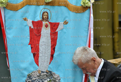 Procesja Bozego Ciala w parafii Najswietszej Maryi...