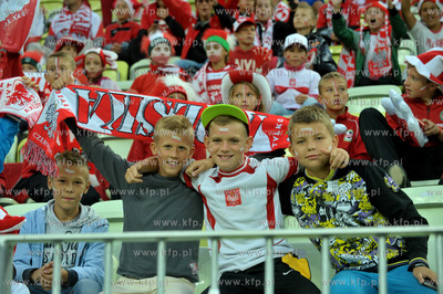 Gdansk. PGE Arena. Mecz towarzyski Polska- Dania. Nz....