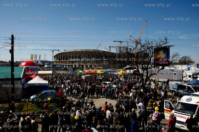 Gdansk. Dzien otwarty stadionu pilkarskiego w Letnicy.
25.04.2010
fot....