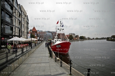 Gdansk. Festiwal Dorsza i Fladry. Nz kuter rybacki,...