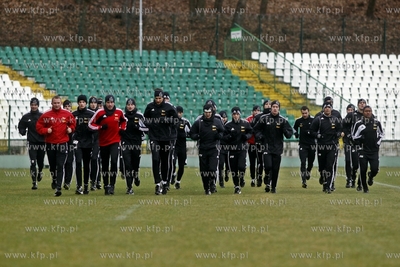 Gdansk. Stadion przy ul.Traugutta. Pierwszy trening...