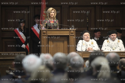 Uroczyste posiedzenie Senatu Politechniki Gdanskiej....
