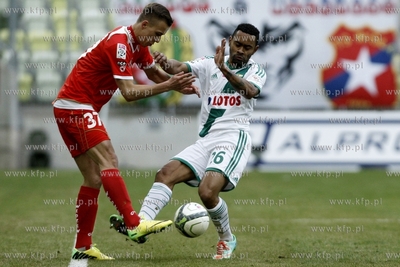 PGE Arena. Mecz o mistrzostwo Ekstraklasy Lechia Gdansk...