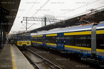 Inauguracyjny przejazd  nowym pociągiem PKP SKM, typu...