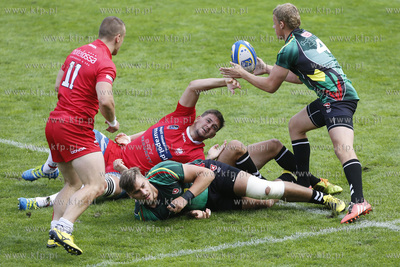 Gdynia. Mistrzostwa Europy w Rugby 7. Mecz o 11 miejsce...