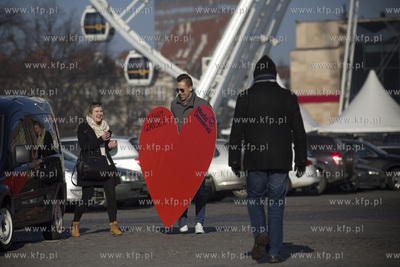 Akcja Kocham Gdańsk, bo...Z okazji Walentynek Młodzi...