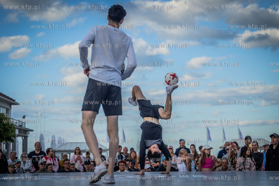 Sopot.  Mistrzostwa Europy we Freestyle Footballu.
09.06.2024
fot....
