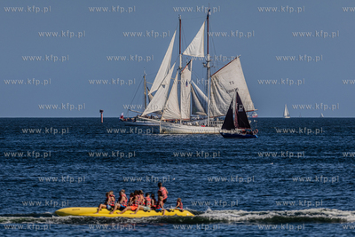 Baltic Sail. Parada żaglowców na Zatoce Gdańskiej....