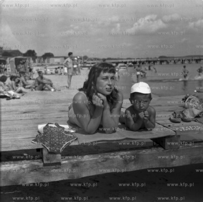 Plaza w Sopocie. 1967 (?) Fot. Zbigniew Kosycarz /...