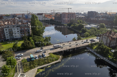 Gdańsk. Most Popielny w ul. Toruńskiej przed rozpoczęciem...